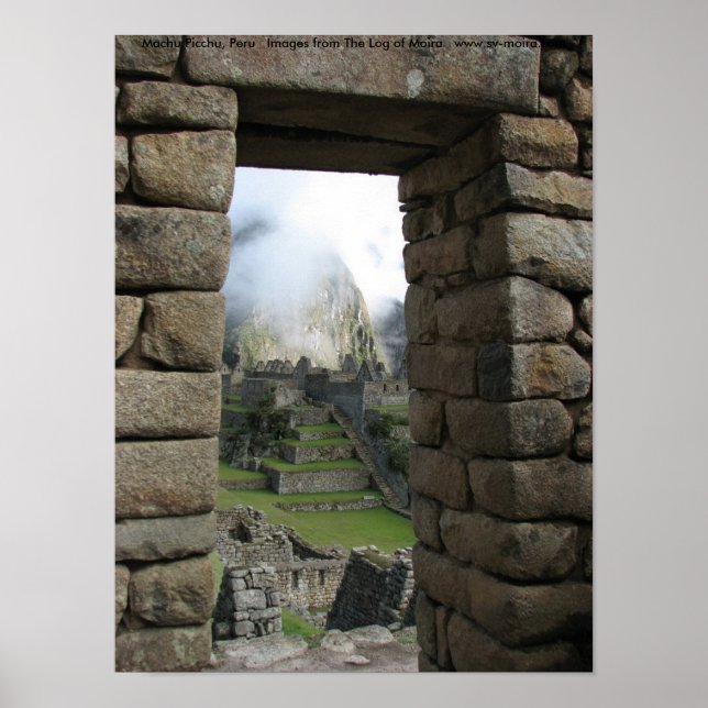 Machu Picchu, Peru Poster (Front)