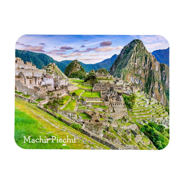 Machu Picchu Peru Scenic Travel Magnet (Horizontal)