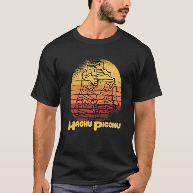Machu Picchu Peru Souvenir Inca Town South America T-Shirt (Front)