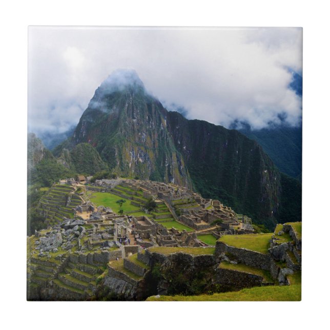 Machu Picchu, Peru Tile (Front)
