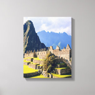 MACHU PICCHU - Peru - view Canvas Print