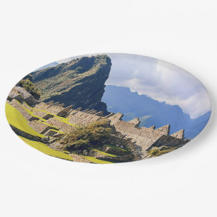 MACHU PICCHU - Peru - view Paper Plate