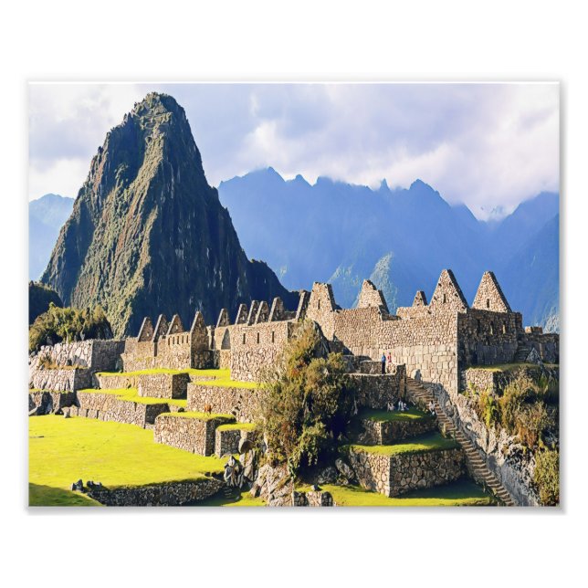 MACHU PICCHU - Peru - view Photo Print (Front)