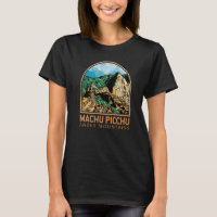 Machu Picchu Peru Vintage Emblem