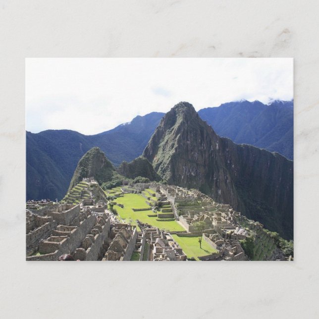 Machu Picchu Postcard (Front)