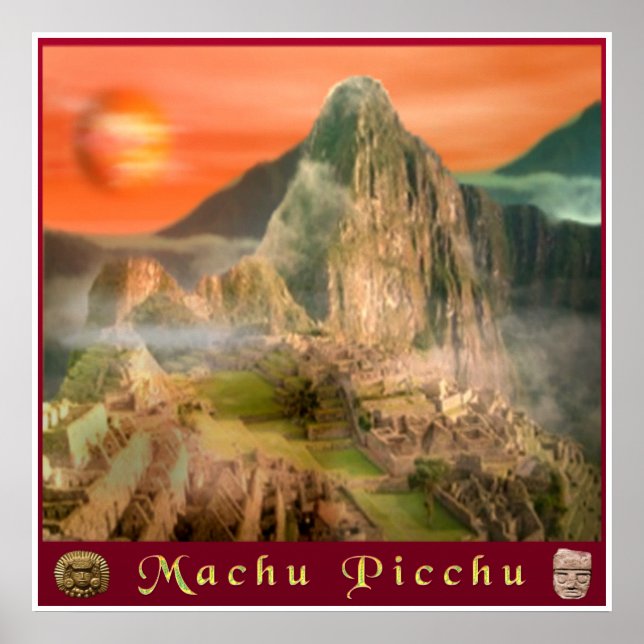 Machu picchu poster (Front)