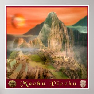 Machu picchu poster
