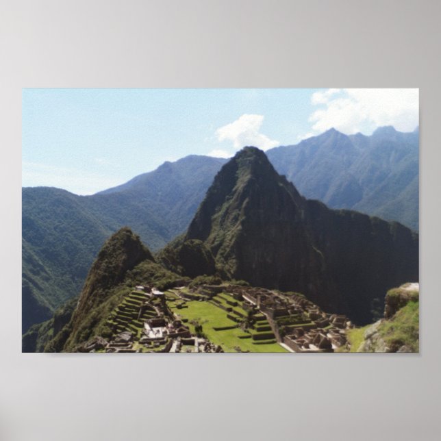 Machu Picchu Poster (Front)