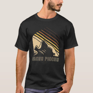 Machu Picchu Ruined City From Inca In Peru South A T-Shirt