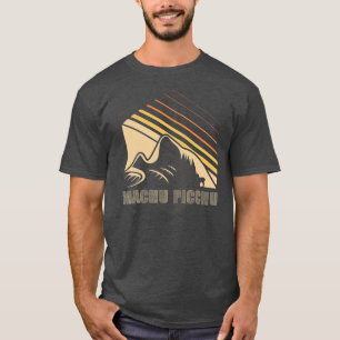 Machu Picchu Ruined city from Inca in Peru South T-Shirt