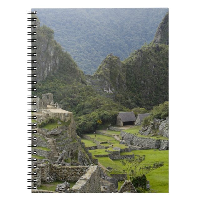 Machu Picchu, ruins of Inca city, Peru. 2 Notebook (Front)