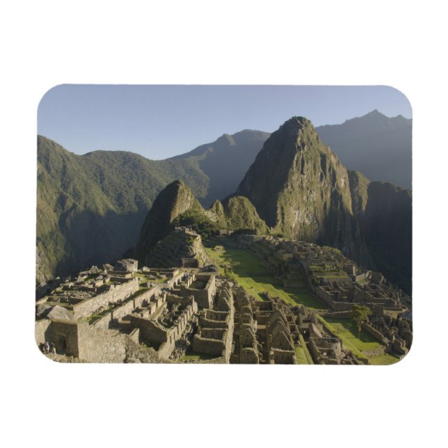Machu Picchu, ruins of Inca city, Peru. Magnet (Horizontal)