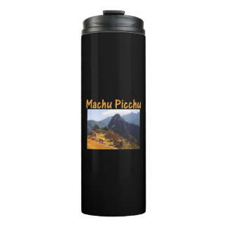 Machu Picchu Ruins Peru Sunrise Thermal Tumbler