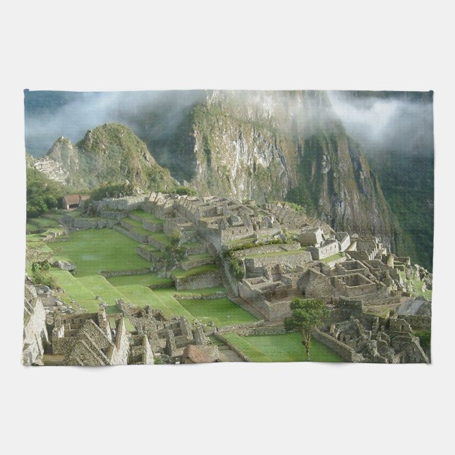 machu picchu tea towel (Horizontal)