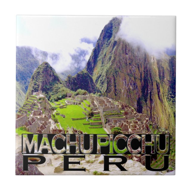 Machu Picchu Tile (Front)