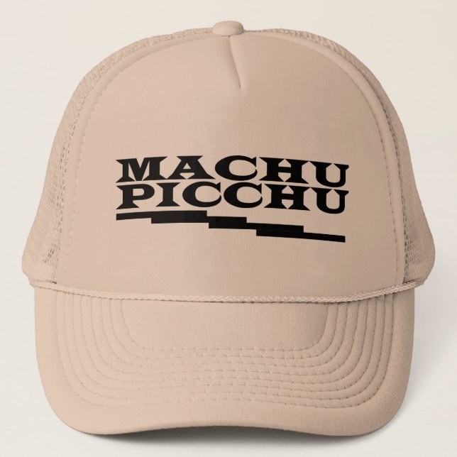MACHU PICCHU TRUCKER HAT (Front)