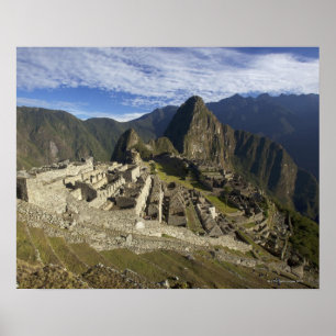 Machu Picchu, UNESCO World Heritage Site, Aguas Poster