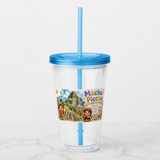 MACHUPICCHU KIDS DECOR ACRYLIC TUMBLER