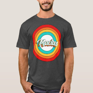 Macias Name Shirt Vintage Macias Circle
