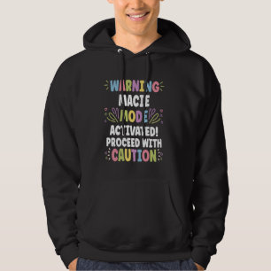 MACIE Personalised Name Funny Cute Custom MACIE Na Hoodie