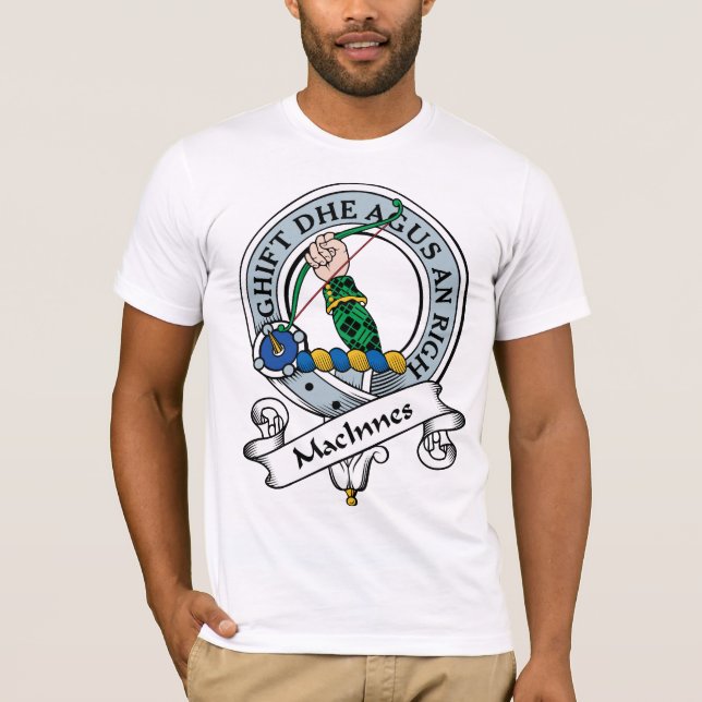 MacInnes Clan Badge T-Shirt (Front)