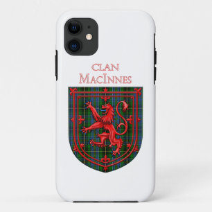MacInnes Tartan Scottish Plaid Lion Rampant Case-Mate iPhone Case
