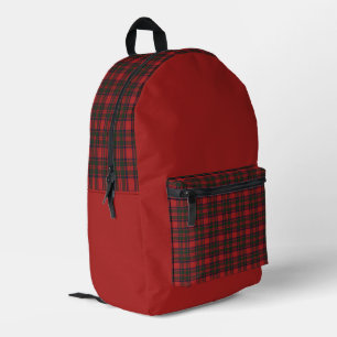 MacIntosh Modern Scottish Clan Tartan Printed Backpack