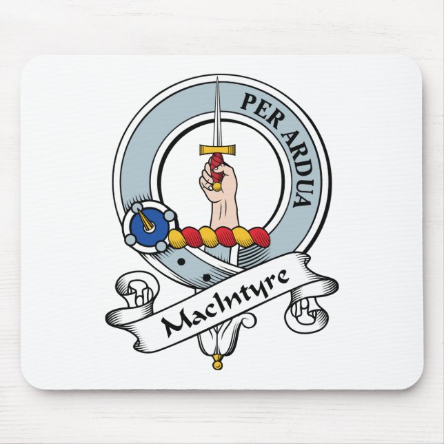 MacIntyre Clan Badge Mouse Pad (Front)