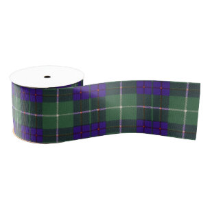 Macintyre clan Plaid Scottish tartan Grosgrain Ribbon