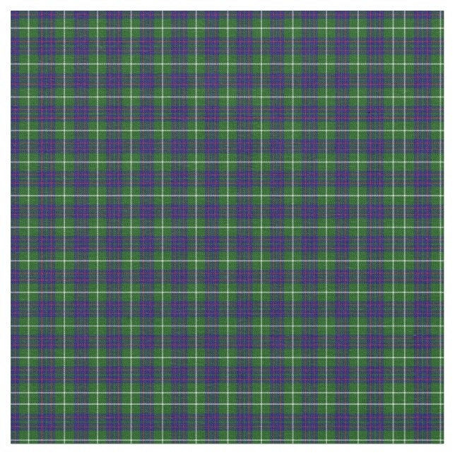 MacIntyre Tartan Fabric (Close Up)