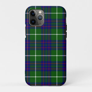 MacIntyre tartan green blue plaid Case-Mate iPhone Case