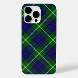 MacIntyre tartan green blue plaid iPhone 14 Pro Max Case