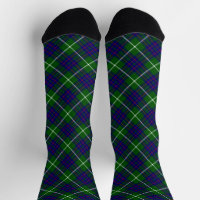 MacIntyre tartan green blue plaid