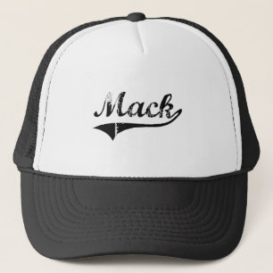 Mack Classic Style Name Trucker Hat