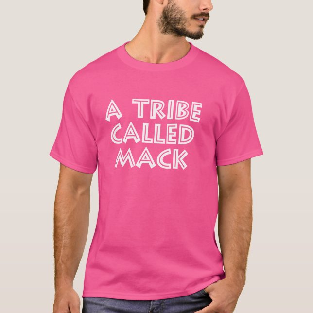 Mack Last Name Family Reunion Vacation T-Shirt (Front)