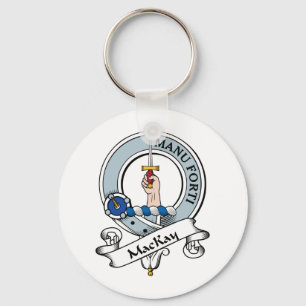 MacKay Clan Badge Key Ring