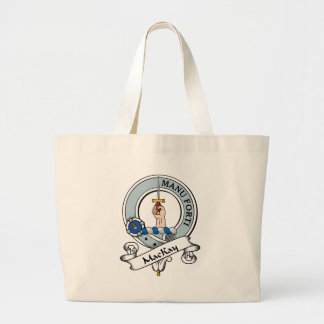 MacKay Clan Badge Large Tote Bag