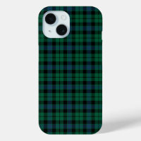 MacKay Clan Green, Blue and Black Tartan