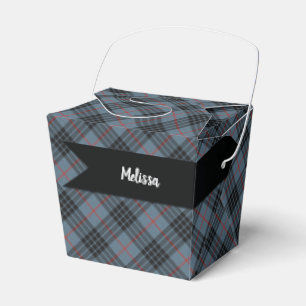 MacKay Clan Scottish Tartan Plaid Pattern Favour Box