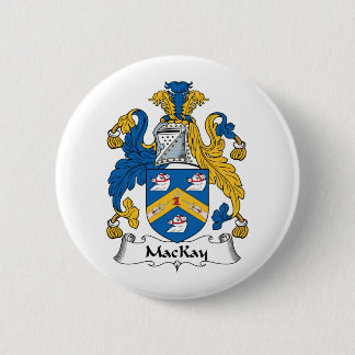 MacKay Family Crest 6 Cm Round Badge