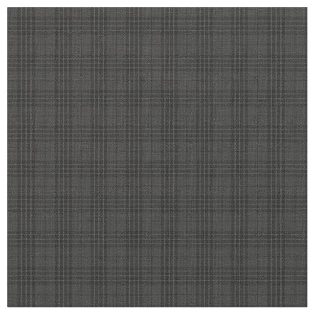 MacKay Marled Tartan Plaid Scottish Pattern Fabric (Close Up)