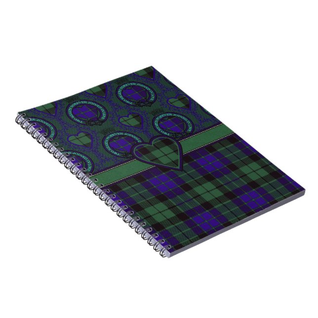 Mackay Scottish tartan Spiral Notebook (Right Side)