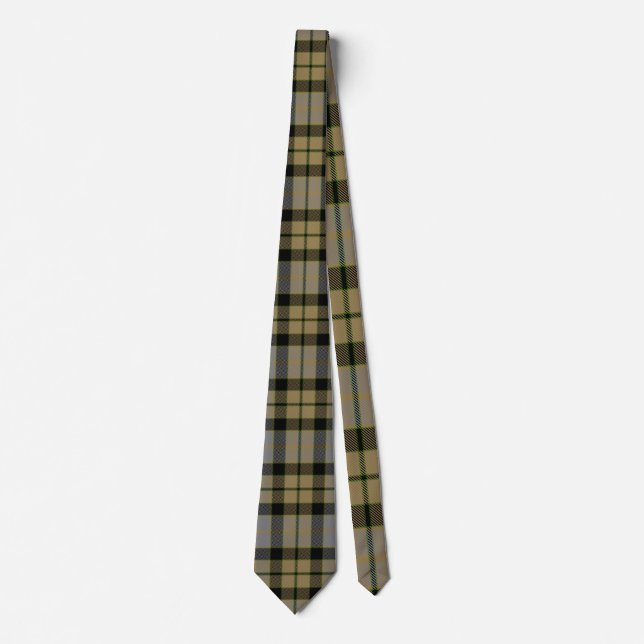MacKay Weathered Tartan Tie (Front)