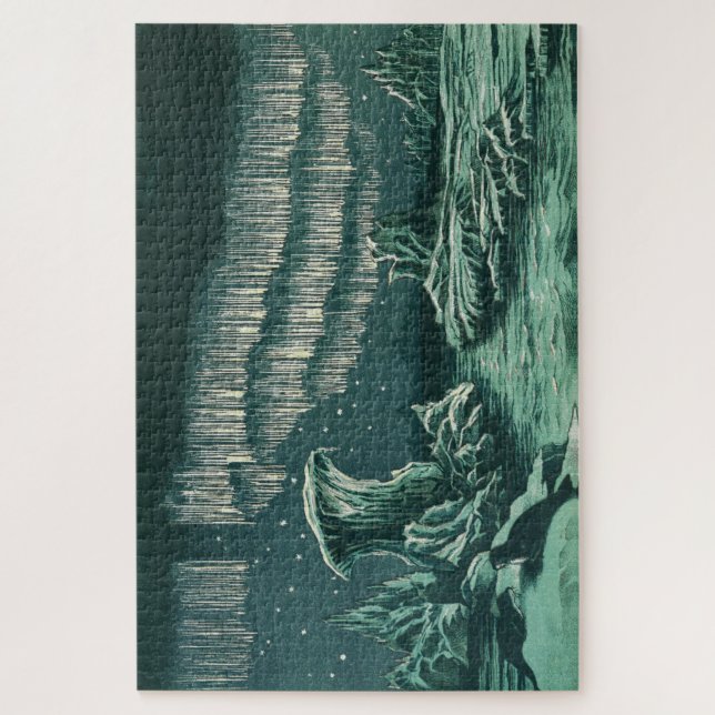 MacKenzie - Aurora Borealis in High Latitudes Jigsaw Puzzle (Vertical)