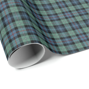 Mackenzie Clan Ancient Tartan Wrapping Paper
