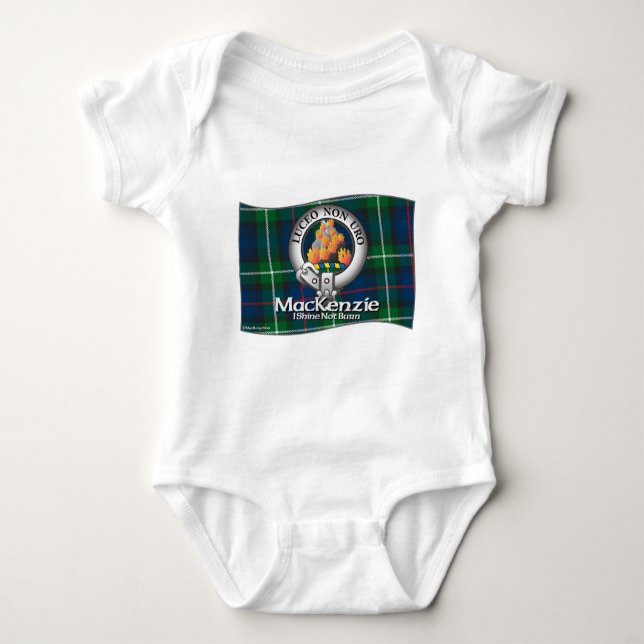 Mackenzie Clan Baby Bodysuit (Front)