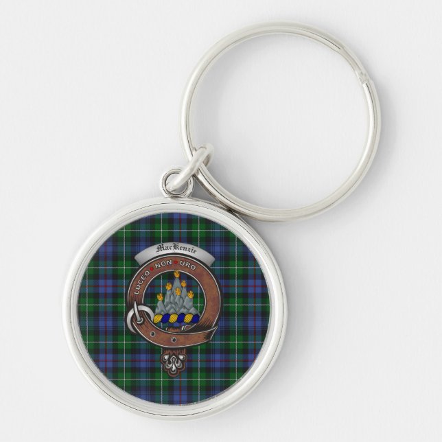 MacKenzie Clan Badge Key Ring (Front)