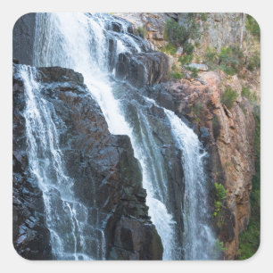 Mackenzie Falls, Grampian National Park, Victoria Square Sticker
