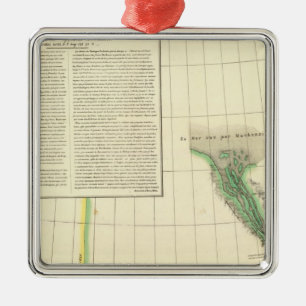 Mackenzie River, Yukon Metal Tree Decoration