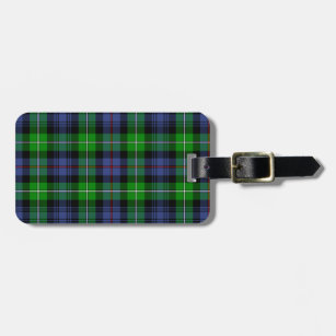 MacKenzie Tartan (aka Seaforth Highlanders Tartan) Luggage Tag